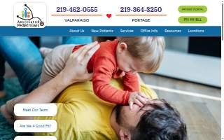 Associated Pediatricians LLC website