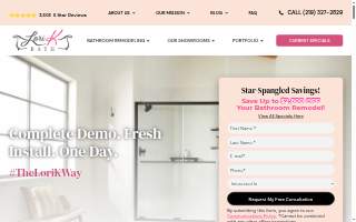 Before & After Designs website