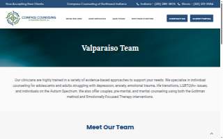 Compass Counseling of Northwest Indiana, LLC website