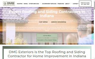 DMG Exteriors website