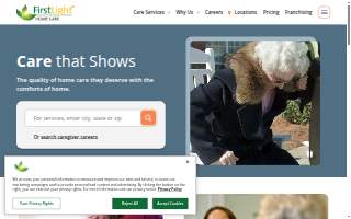 FirstLight Home Care of Saint Paul website
