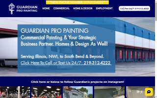 Guardian Pro Painting website