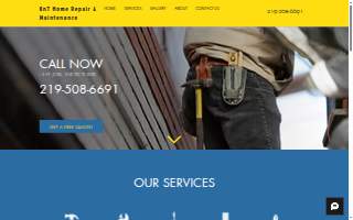 KnT Home Repair website