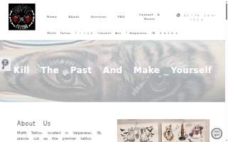 Misfit Tattoo website