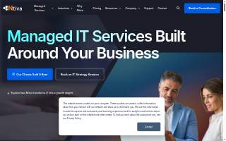Ntiva | Managed IT Services & Support of Valparaiso website