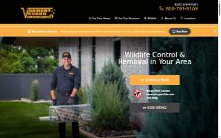 Varment Guard Wildlife Services of Valparaiso website