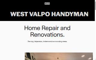 West Valpo Handyman website