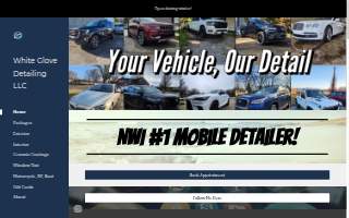 White Glove Detailing LLC website