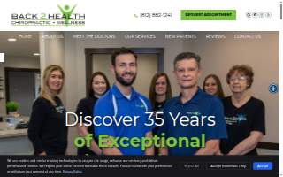 Back2Health website