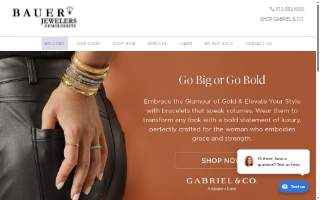 Bauer Jewelers & Gemologists website