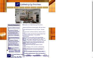 Cabinetry By Provines website