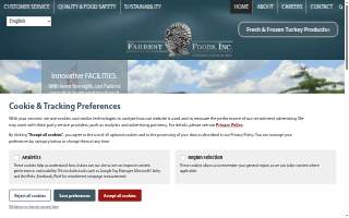 Farbest foods website