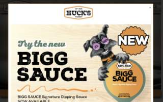 Hucks website