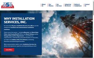 Installation Services of Vincennes website