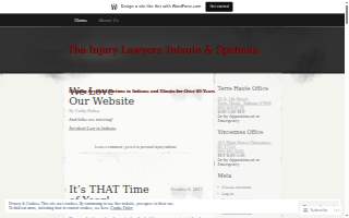Tofaute & Spelman Personal Injury Attorneys website