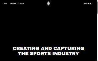 Ames Visuals website