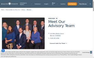 Beacon Pointe Advisors of Warsaw website