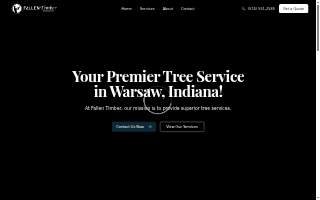 Fallen Timber Specialists website