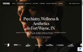 Viking Psychiatry & Wellness Warsaw website