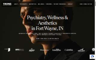 Viking Psychiatry & Wellness Fort Wayne website