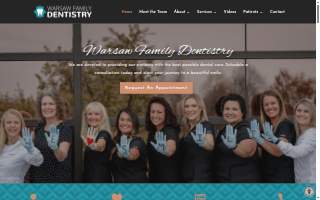 Warsaw Family Dentistry: Tina German, DDS, Taylor Hatfield,DDS website