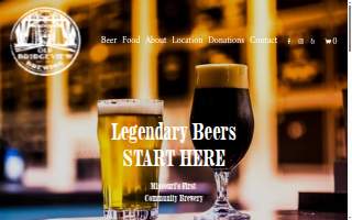 Old Bridgeview Brewing website