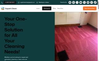 Supah clean website