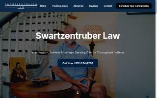 Swartzentruber Law website