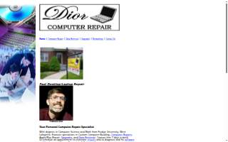 Dior Computer Repair, LLC website