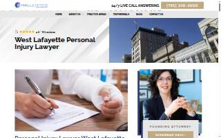 Hall-Justice Law Firm LLC website