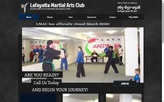 Lafayette Martial Arts Club website