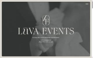 Luva Events website