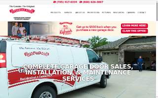 Overhead Door Company of Lafayette website