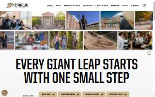 Purdue University Surplus Store website