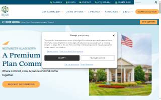 Westminster Village website