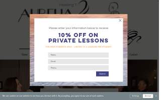 Aurelia Dance Studio website