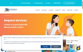 Bierman Autism Centers - Westfield website
