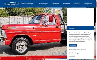 Bob's Garage website