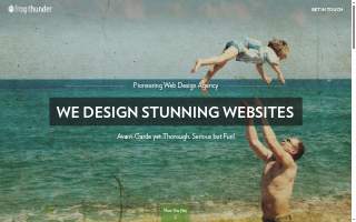 Frog Thunder Design Group website