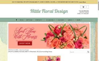 Hittle Floral Design website