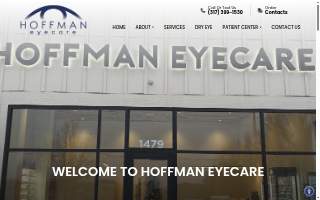 Hoffman Eyecare website
