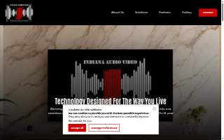 Indiana Audio Video of Westfield website