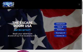 The Escape Room USA Westfield website