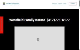 Westfield Family Karate website