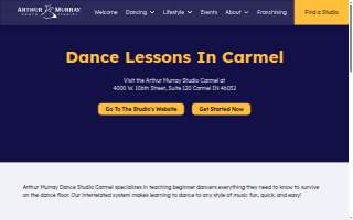 Arthur Murray Dance Studio of Carmel website