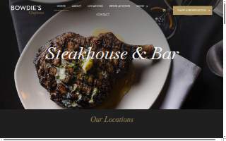 Bowdie's Chophouse website