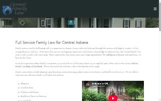 Carmel Family Law website