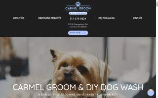 Carmel Groom & DIY Dog Wash website