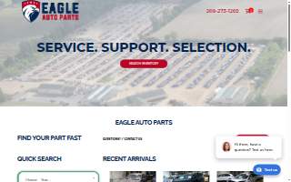 Eagle Auto website