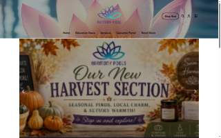 Harmony Pools website